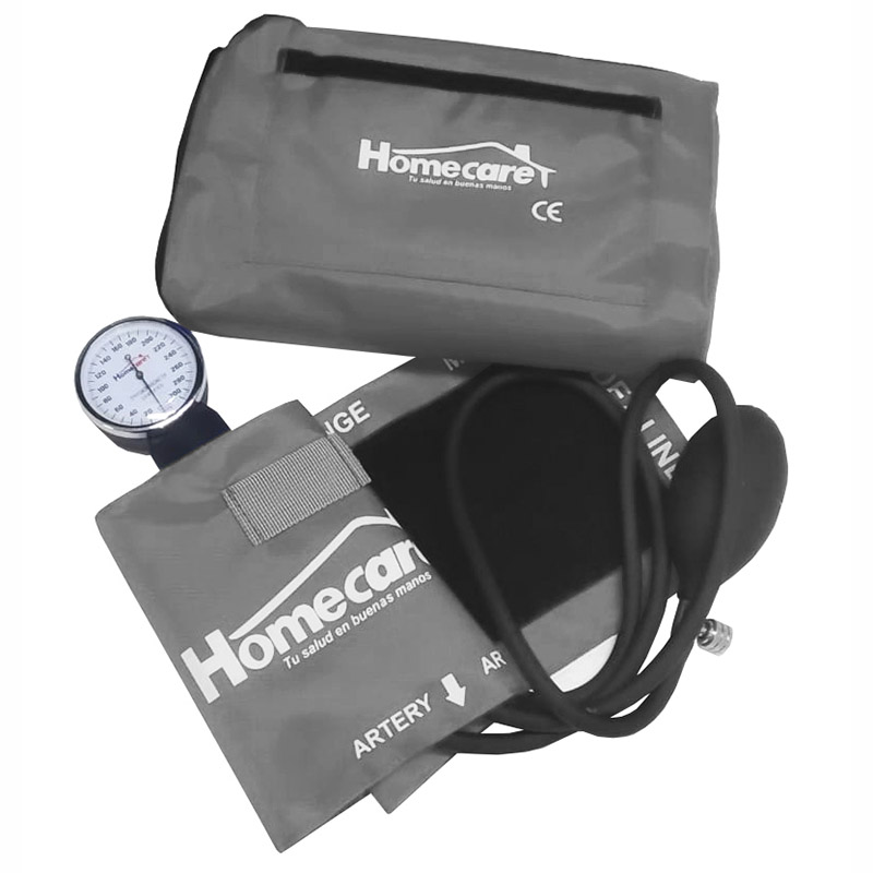 Baumanometro Aneroide Manual Gris Estuche Portatil