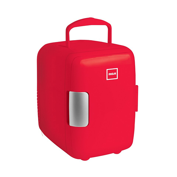 Mini Refrigerador Rca Frigobar Portatil Rojo 12v RC-4R