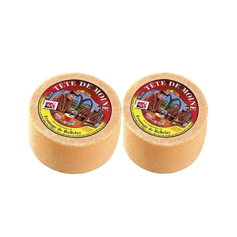 Dos Quesos Tête De Moine C/u 453 Gramos. Suiza