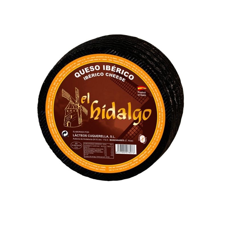 Queso Iberico Curado Mezcla 3 Leches Rueda 3kg El Hidalgo Do