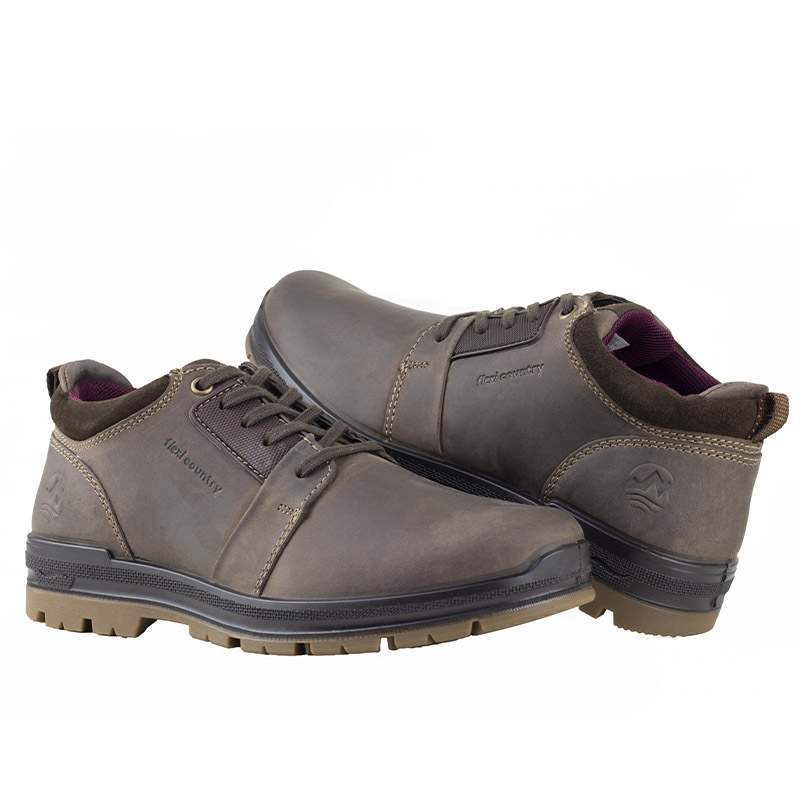 BOTINES FLEXI COUNTRY PARA CABALLERO 92111 CHOCOLATE ORIGINALES