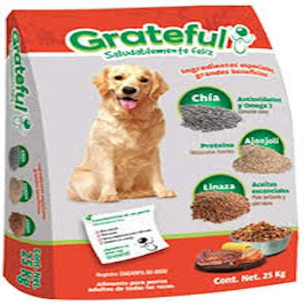 Grateful Adulto Alimento para Perro 25 kg