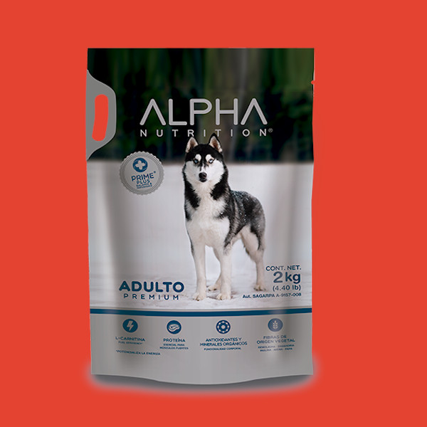 Alpha Nutrition Croquetas para Adulto 2 kg