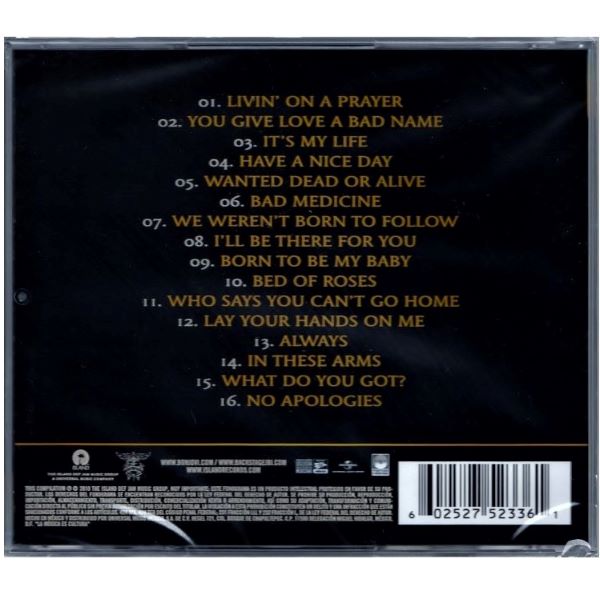 CD Bon Jovi ~ Greatest hits