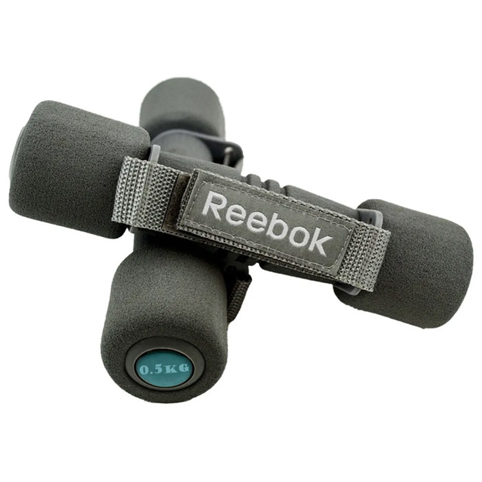Mancuernas 0.5 KG REEBOK SOFT GRIP DUMB SKY BLU