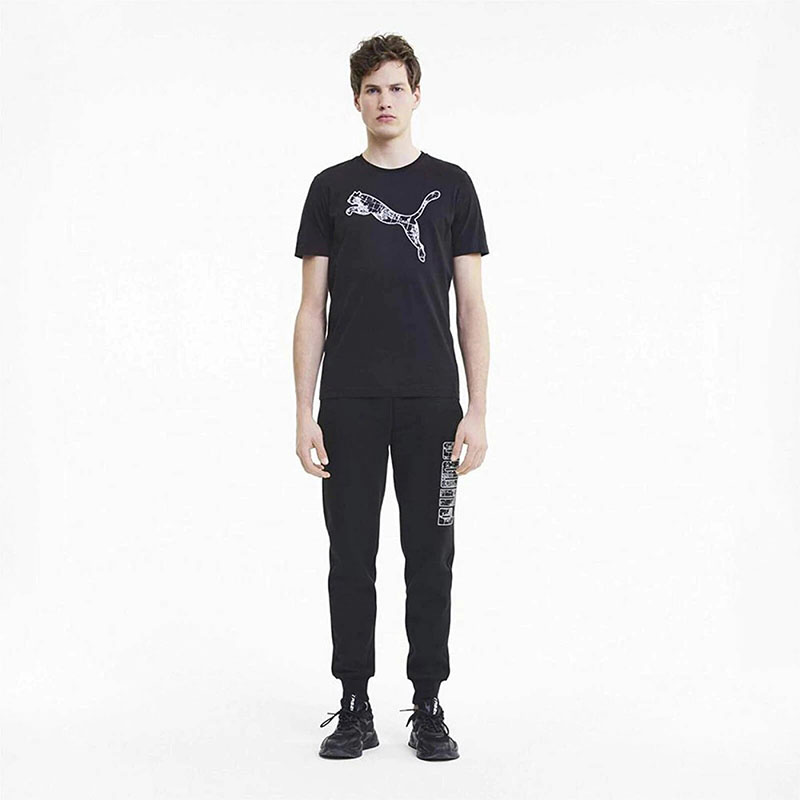 Pants Puma Ka Clean Hombre Deportivo Negro