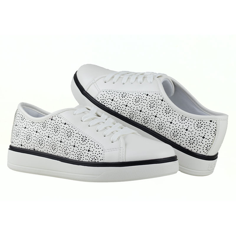 TENIS URBANOS DE DAMA CLASICOS FLEXI 107702 BLANCO COMODOS ORIGINAL