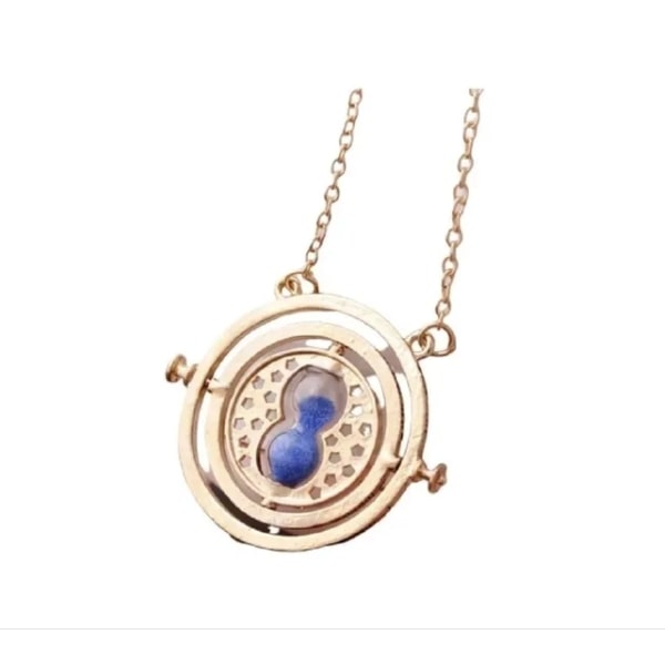 Collar Con Dije De Giratiempo Hermione Harry Potter Colores