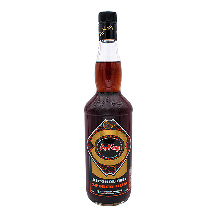 Arkay Bebida No Alcohólica Al Sabor De Spiced Rum - Botella de 1L