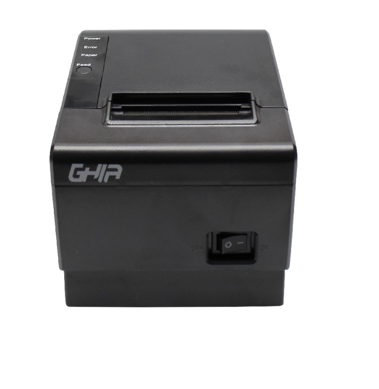 MINIPRINTER TERMICA GHIA NEGRA 58MM USB AUTOCORTE PUNTO DE VENTA IMPRESORA NEGOCIO TIKETS TIENDA