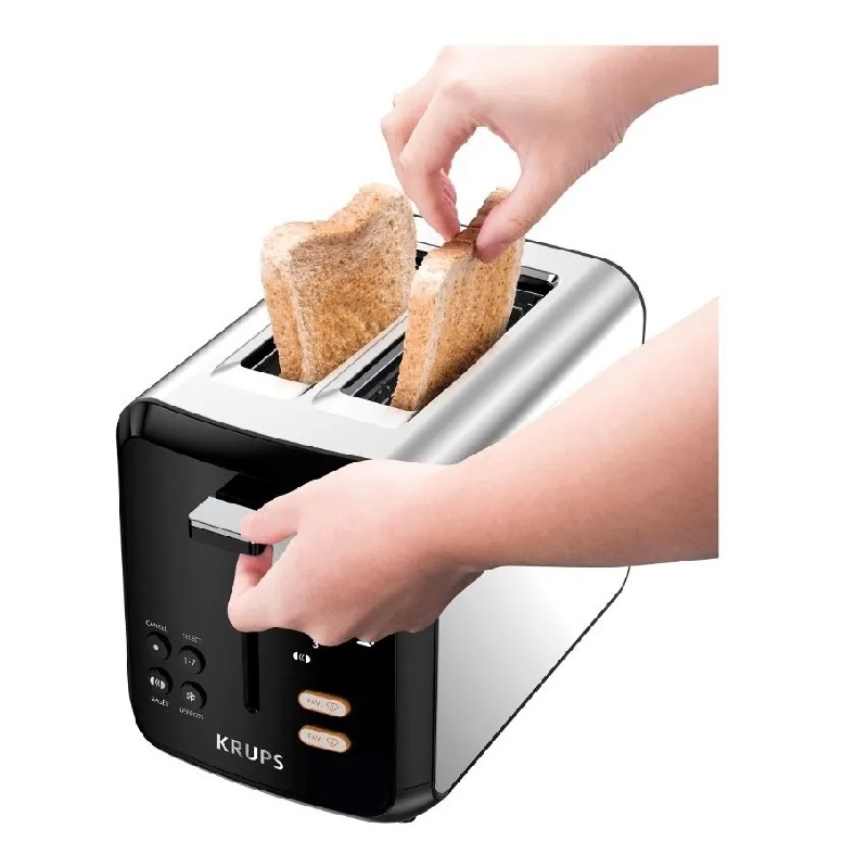 Tostador Krups KH320D50 Acero Inox