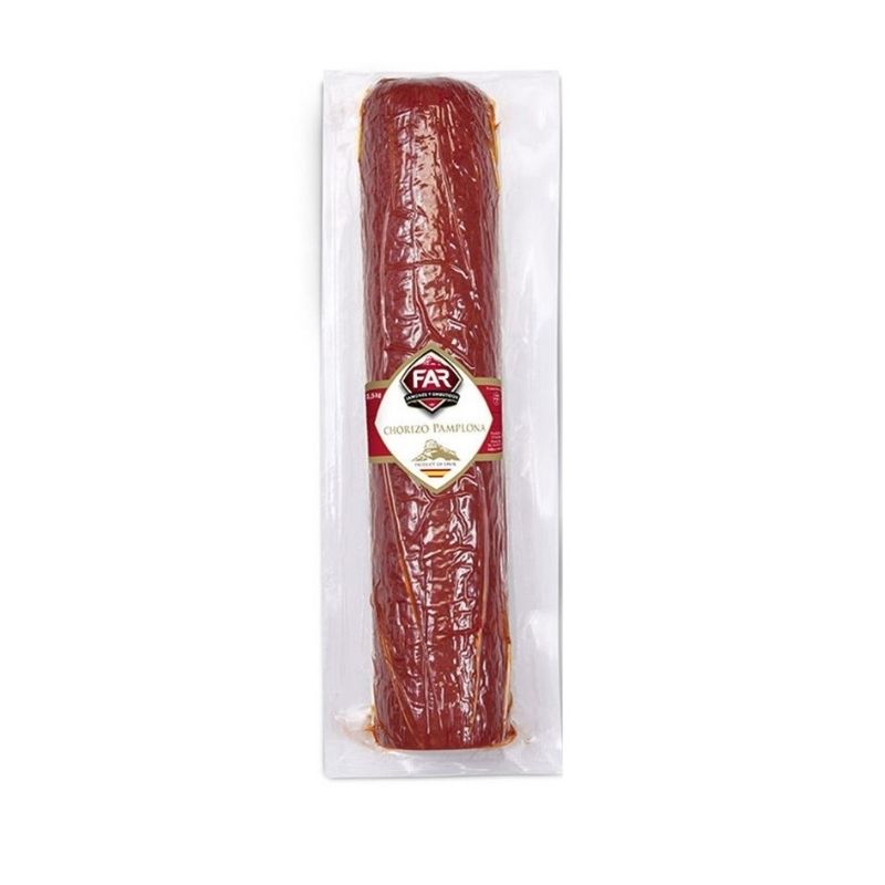 Chorizo Pamplona Corte Recto Far España 1,3 Kg Envio