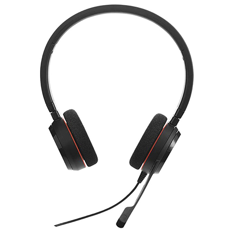 Jabra Evolve 20 UC Stereo Biauricular Diadema Negro - Auriculares con micrófono