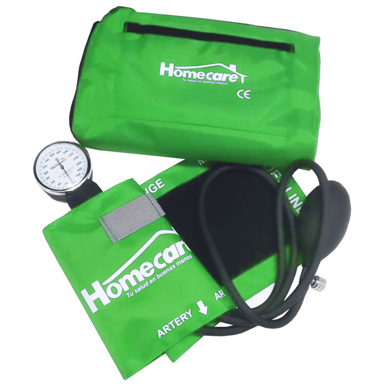 Baumanometro Aneroide Estuche Portatil Manual Verde