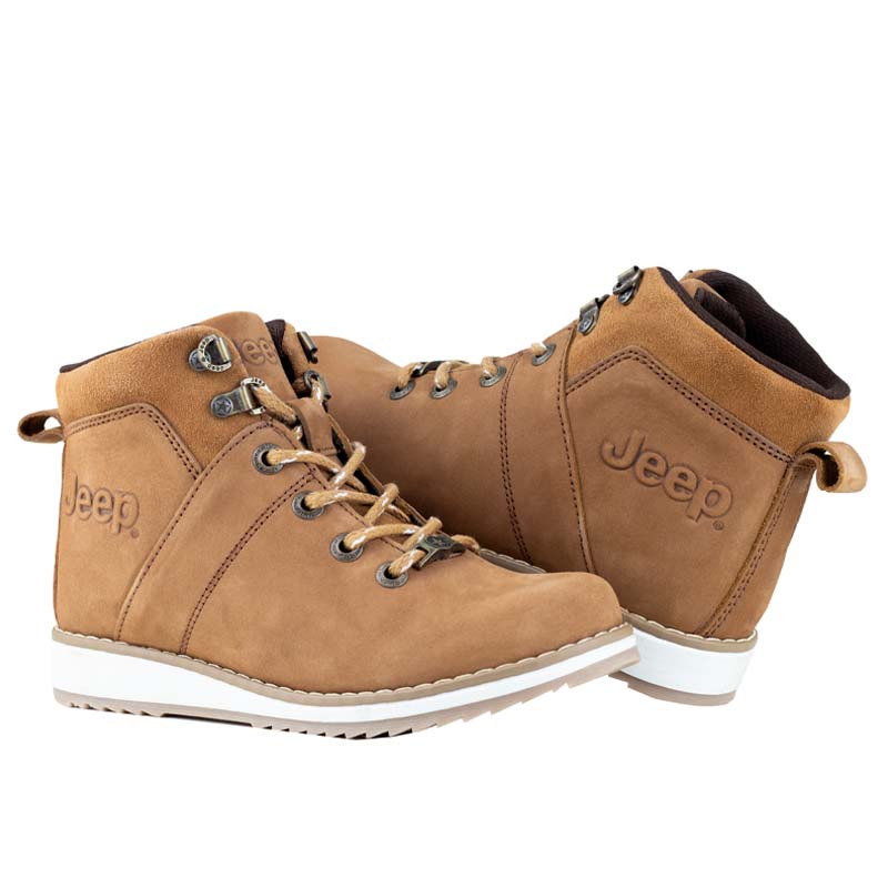 BOTAS CASUALES PARA MUJER JEEP 9432 NOBUCK BRONCE ORIGINAL
