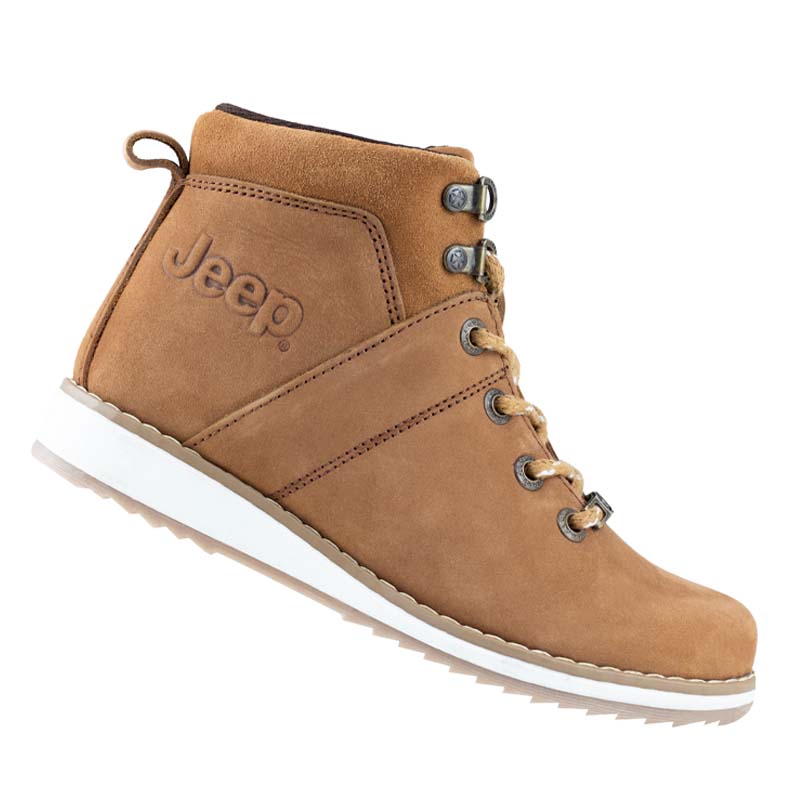 BOTAS CASUALES PARA MUJER JEEP 9432 NOBUCK BRONCE ORIGINAL
