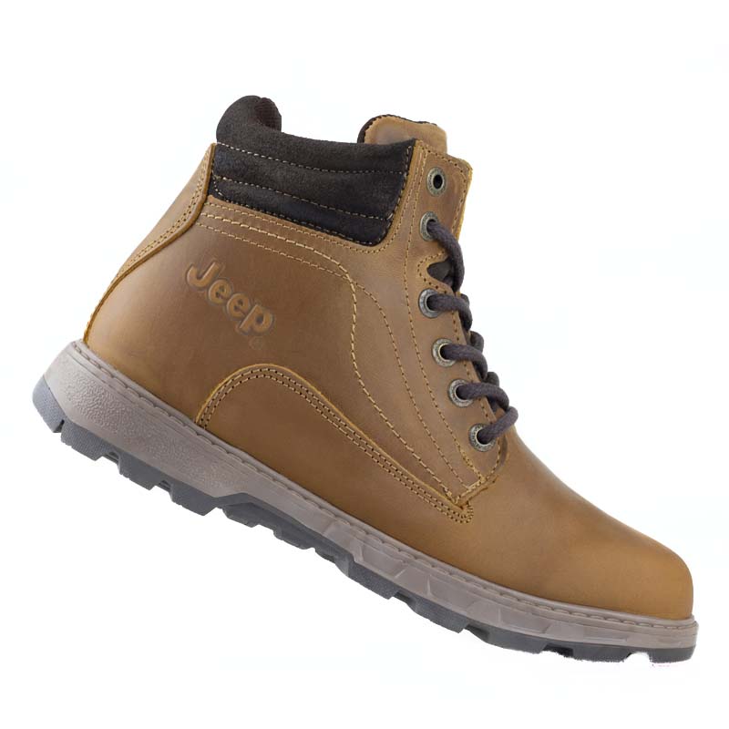 BOTAS URBANAS PARA HOMBRE JEEP ORIGINAL COMODAS 16501 ENCINO MIEL