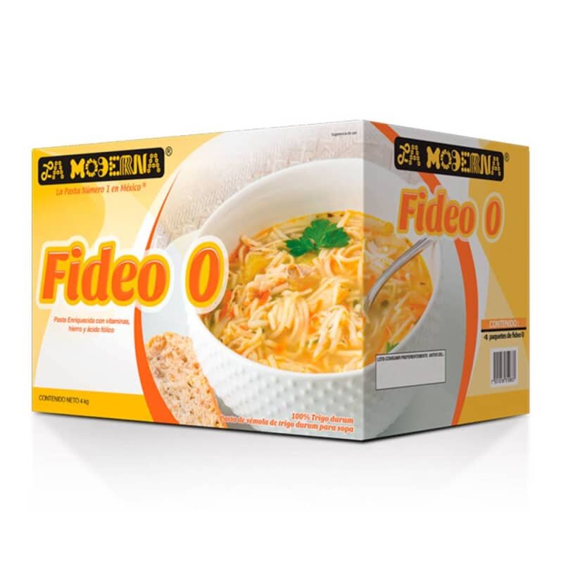 Fideo Delgado La Moderna 44 pzas de 200 g