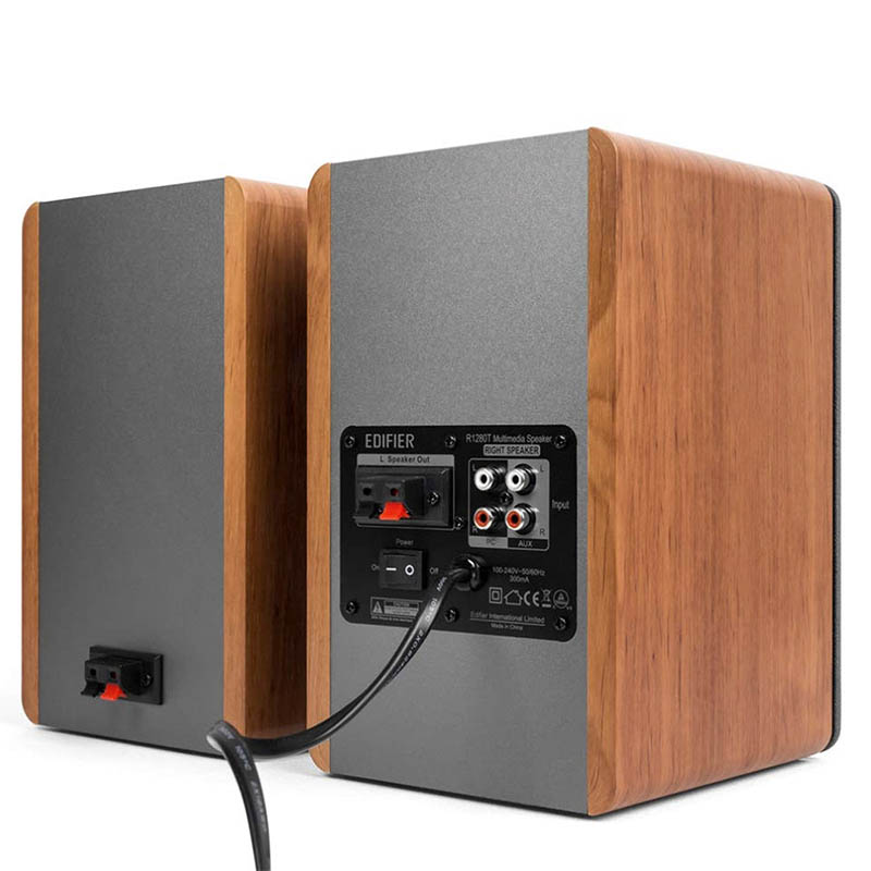 Bocinas Edifier R1280t Color Madera