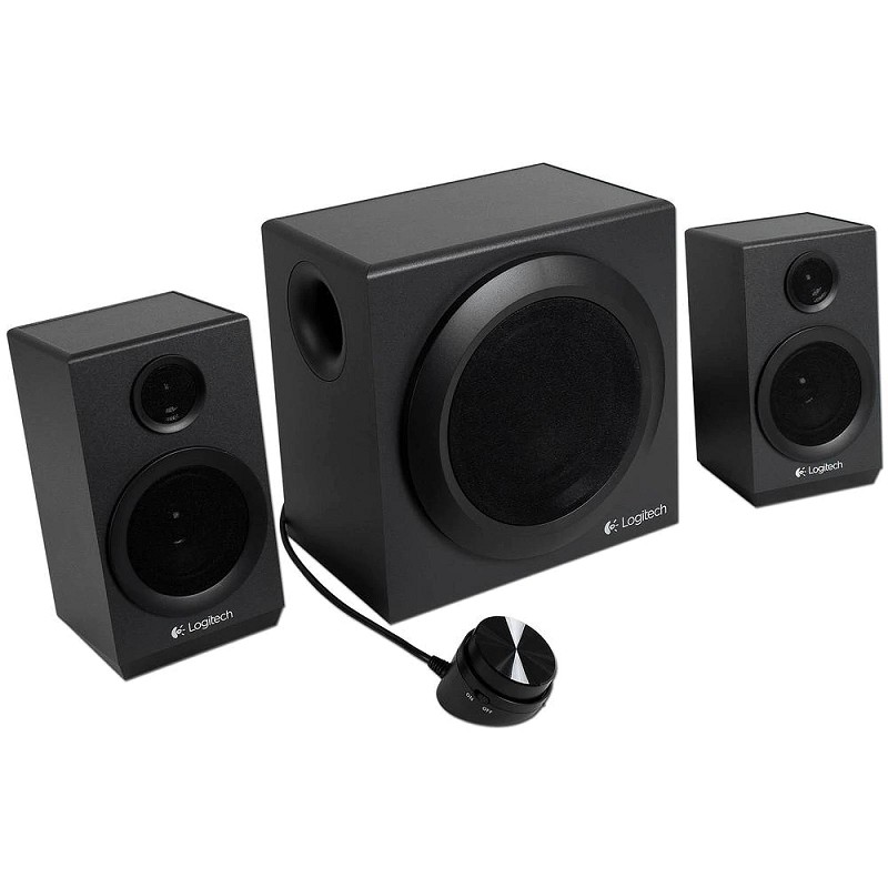 BOCINAS LOGITECH Z333 2.1 SUBWOOFER 80W 3.5MM/JACK 980-001203
