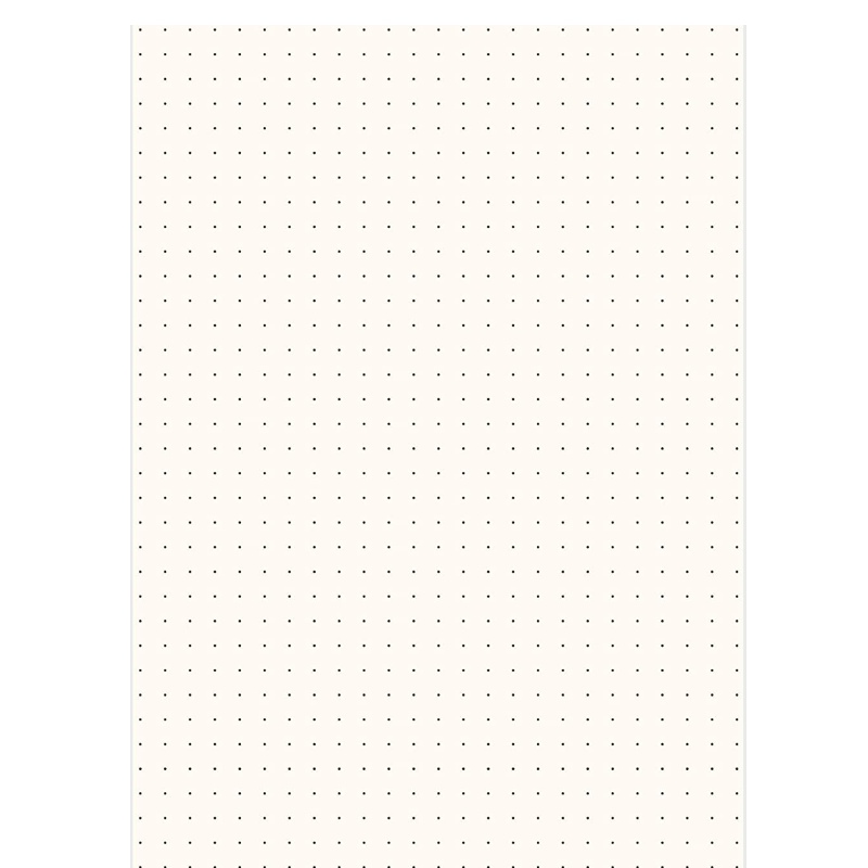 Hoja De Repuesto P/carpeta T/carta Con 100 Hojas Punteadas