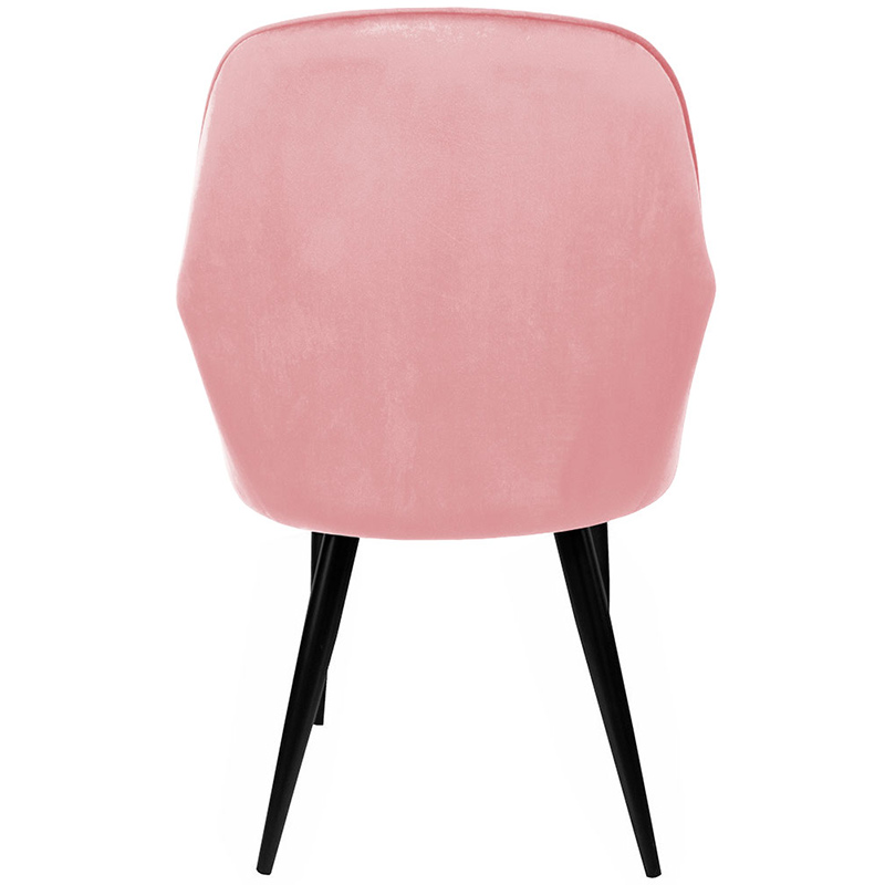 Sillon Eames Brazo Tapizado Vintage Moderno Sala Rosa