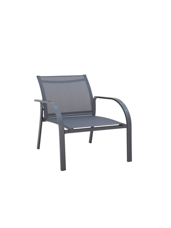 Sala De Jardín Palermo De 4 Piezas Gris Sindo Outdoor