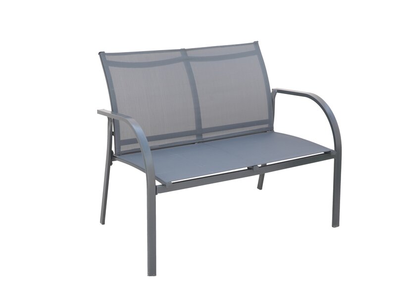 Sala De Jardín Palermo De 4 Piezas Gris Sindo Outdoor