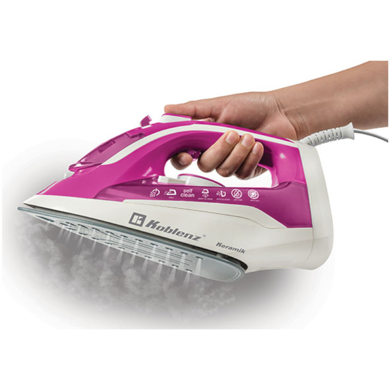 Plancha de Vapor Secure Keramik Koblenz PKK-550-SR