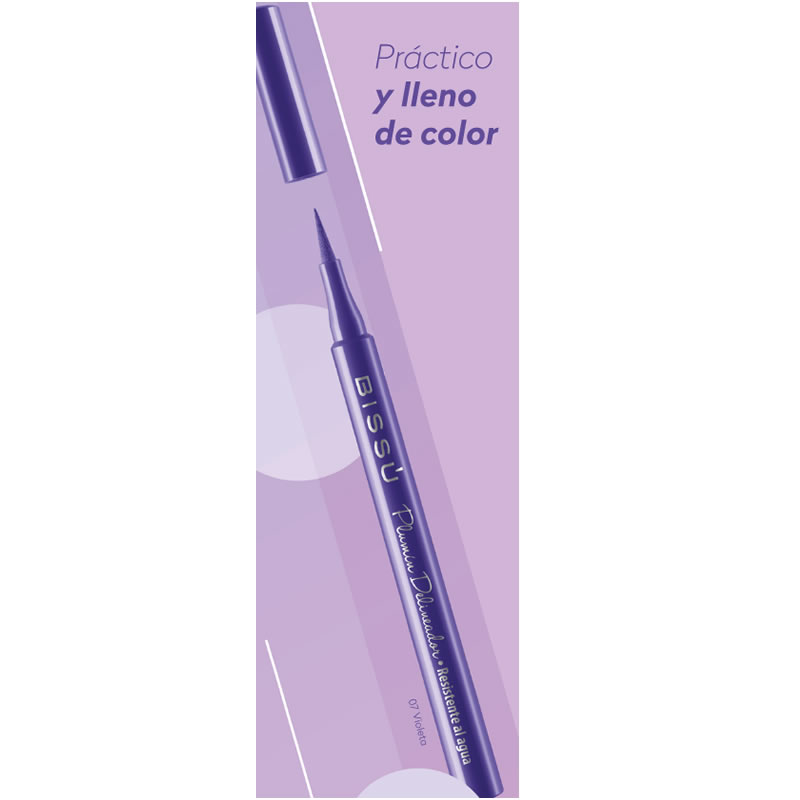 Plumín Delineador Bissú Original Varios Tonos Gran Precisión