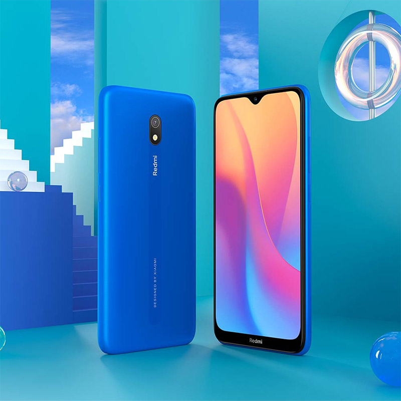 Bundle Redmi 8A Ocean 32GB + Mi Band 4 Black