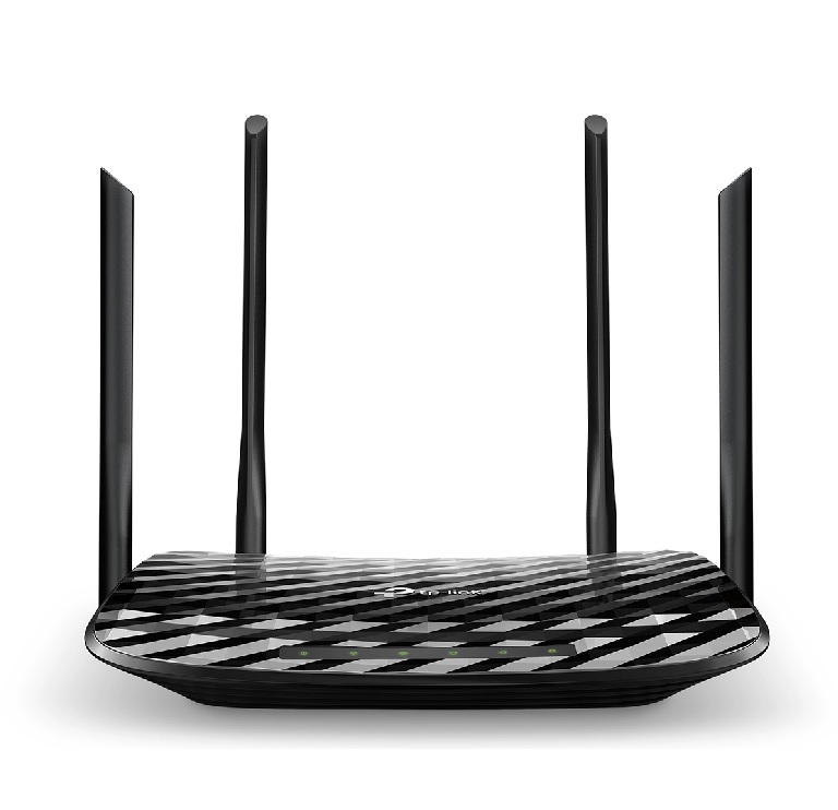 Router TP-LINK Inalámbrico Dual Band Simultanea AC1200 867 Mbit/s 2,4GHz Externo 4 ANTENAS INTERNET