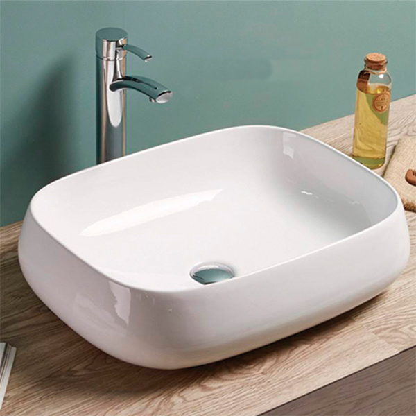 Lavabo Cerámico Bombay, Ovalin Rectangular 