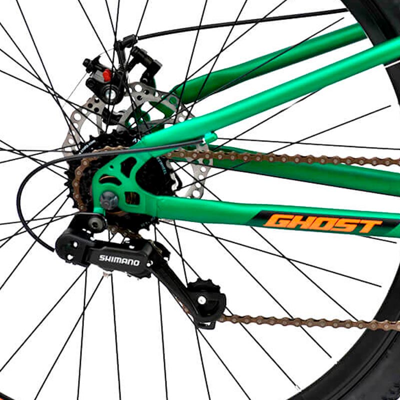 Bicicleta Ghost Revenge Rodada 29 Verde De Montaña