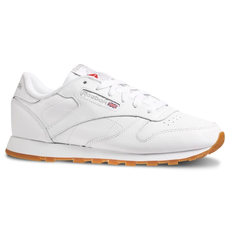 TENIS ORIGINAL REEBOK CLASSIC LEATHER BLANCO GUM DAMA 49803