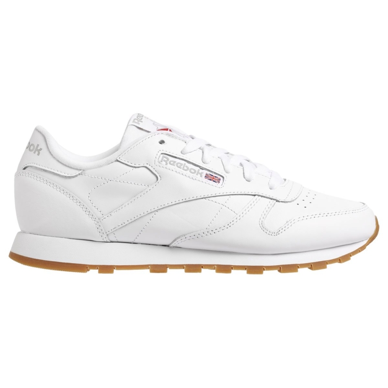 TENIS ORIGINAL REEBOK CLASSIC LEATHER BLANCO GUM DAMA 49803