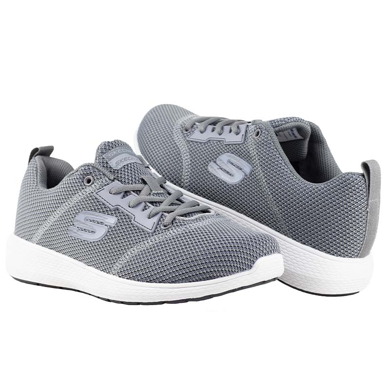 TENIS PARA HOMBRE SKECHERS ORIGINAL SPORTS MEMORY FOAM 52882 GRIS