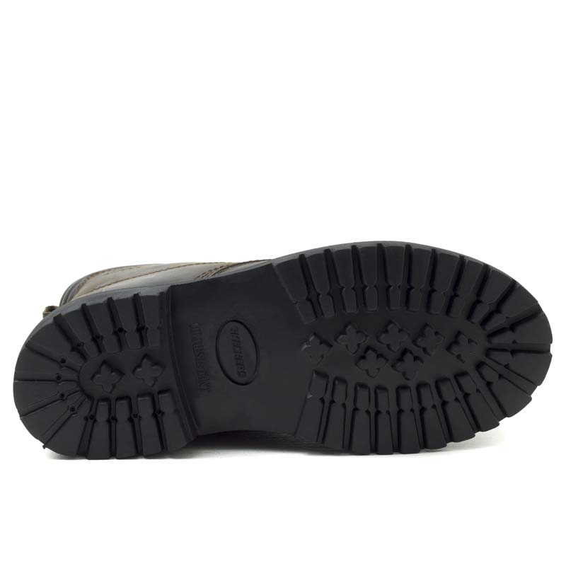 BOTAS DE TRABAJO SKECHERS RELAX WORK CON CASQUILLO METÁLICO 76890 CAFÉ