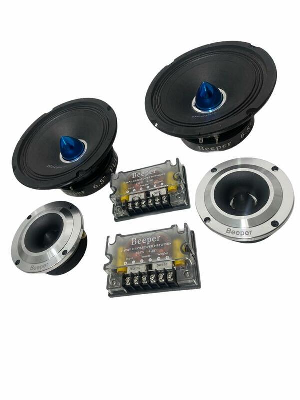 set de medios beeper 6.5 pg completo balas beep-set-65pro