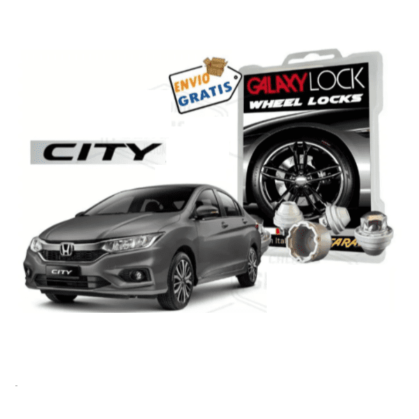Tuerca De Seguridad Galaxi Lock Honda City Lx Mt 