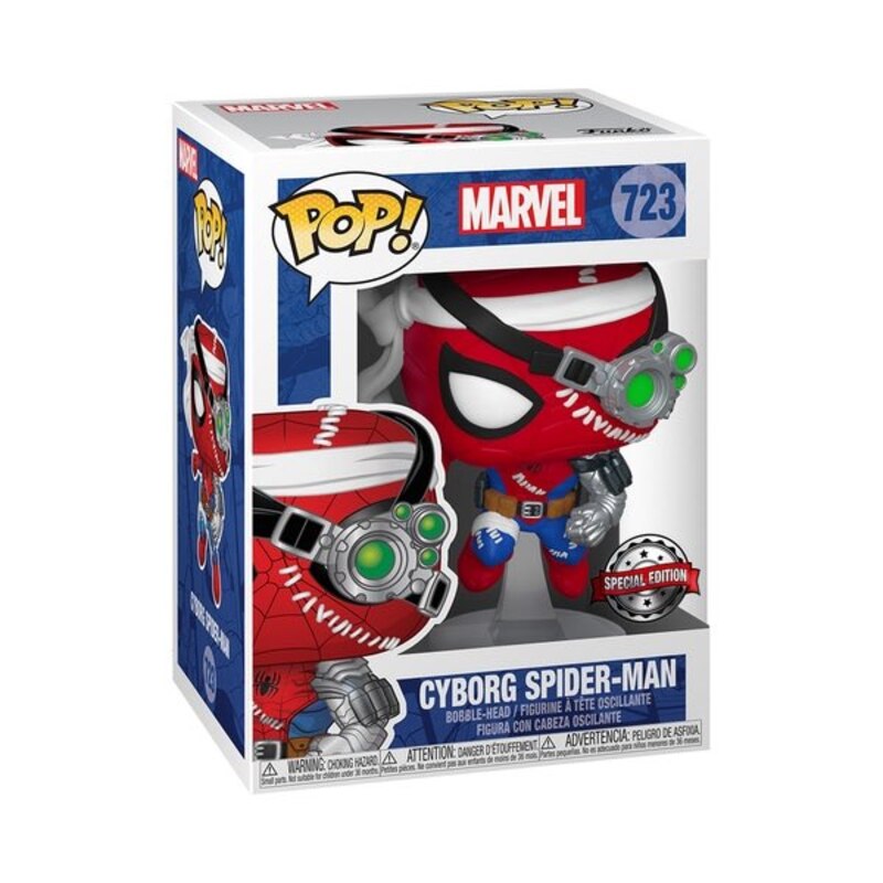 Funko Pop Cyborg Spider-man #723 Special Edition Sticker