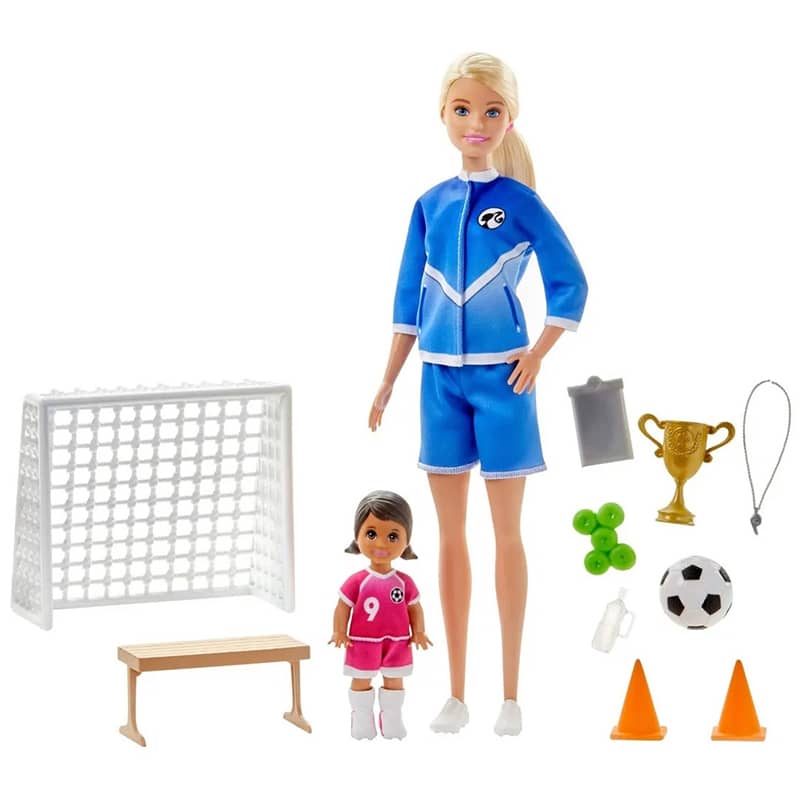 Barbie You Can Be Anything Entrenadora De Futbol