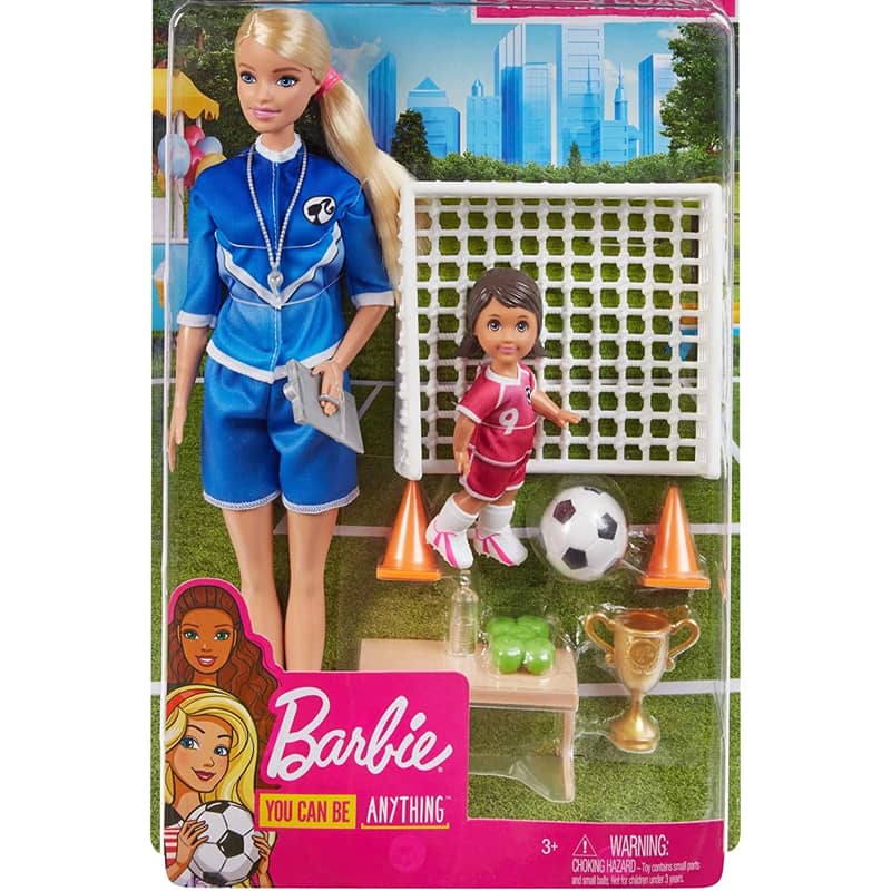 Barbie You Can Be Anything Entrenadora De Futbol