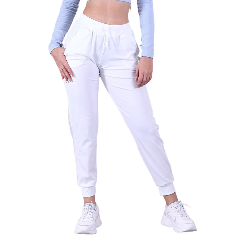 Pantalones Deportivos Para Mujer Estilo Jogger, Unitalla, Color Blanco