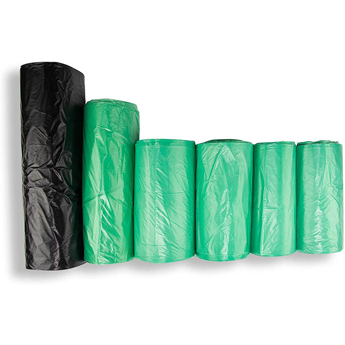 Kit de Bolsas de basura Biodegradables de diferentes tamaños para el Hogar u Oficina