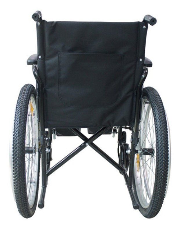 Silla De Ruedas Todo Terreno Con Elevapiernas SGLY Tornado Negro 