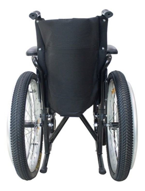 Silla De Ruedas Todo Terreno Con Elevapiernas SGLY Tornado Negro 