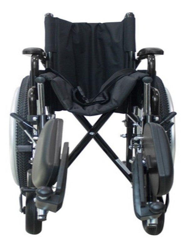 Silla De Ruedas Todo Terreno Con Elevapiernas SGLY Tornado Negro 