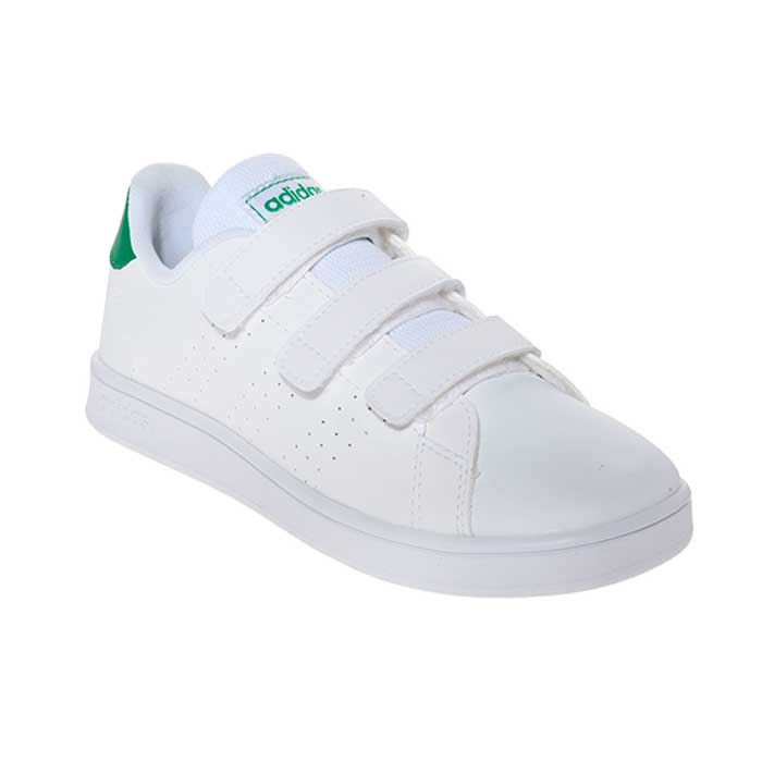 TENIS PARA NIÑOS ADIDAS NIÑO BLANCO ADIDAS ADVANTAGE VELCRO EF0223