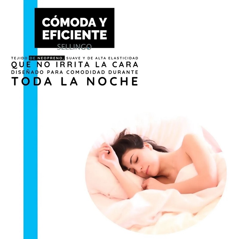 Banda Mentonera Ferula Anti Ronquido Dejar De Roncar 